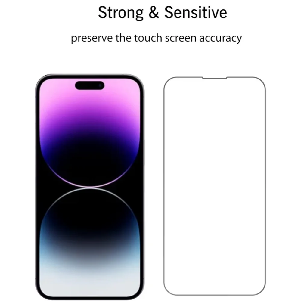 Ailun Clear Glass Screen Protector - Protector for iPhone 14 Plus/iPhone 14 Pro